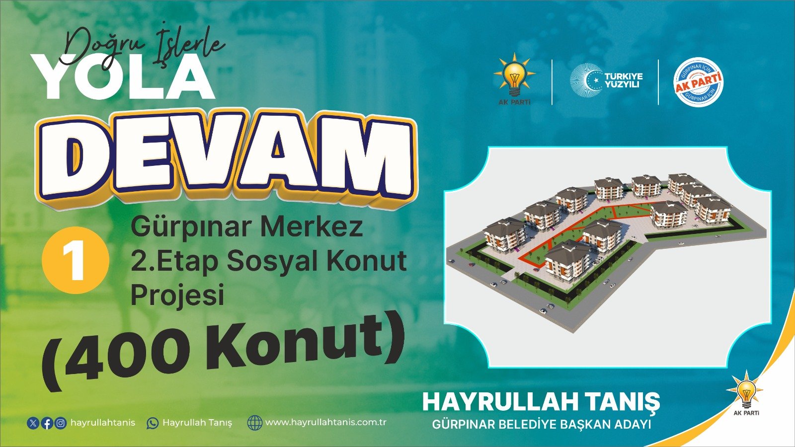 GÜRPINAR MERKEZ 2.ETAP SOSYAL KONUT PROJESİ