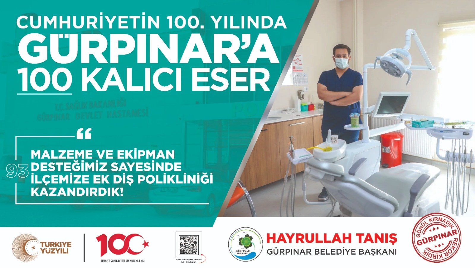 İLÇEMİZE EK DİŞ POLİKLİNİĞİ