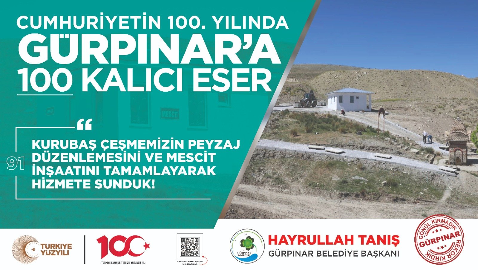 PEYZAJ DÜZENLEMESİ VE YENİ MESCİT YAPIMI